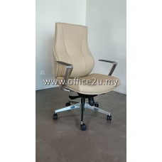E-3062H : PREMIUM LOWBACK CHAIR WITH ALUMINUM DIE-CAST FIXED ARMREST (LIMITED TO 1UNIT ONLY)